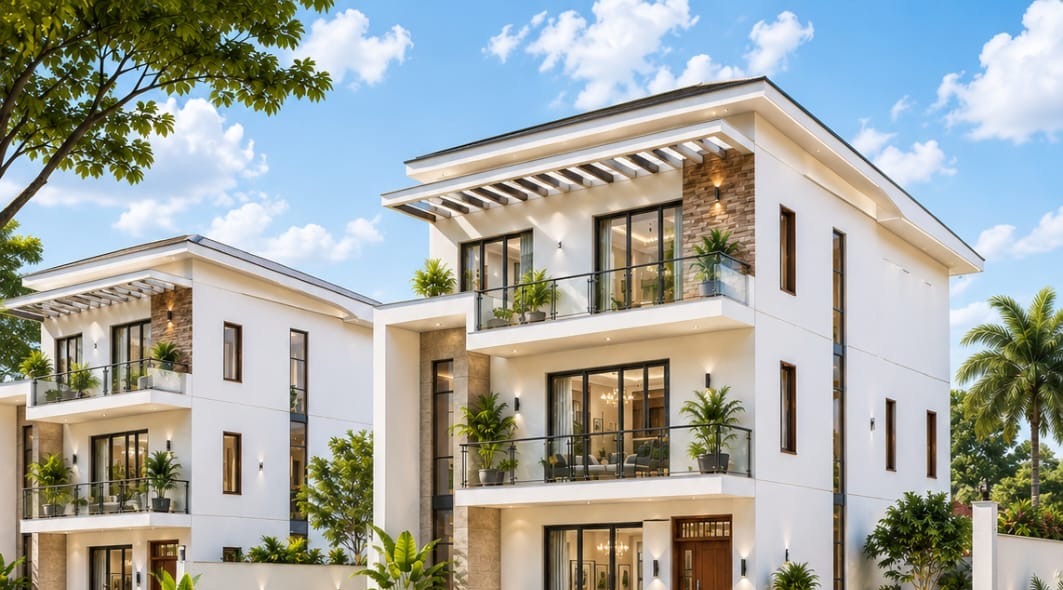 Garden View duplexes at Golden Palace Residences Uyo